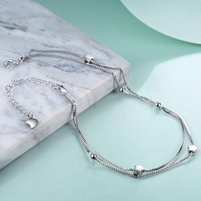 Sterling Splitter Boho Strand verstellbare Kn